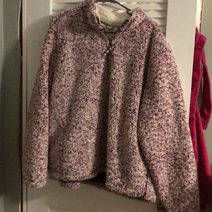 Women Sherpa 1/4 zip